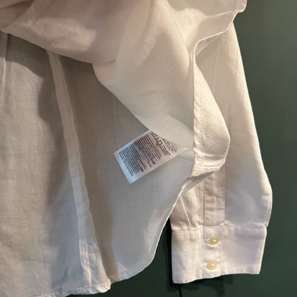 Gap white ruffle top - Picture 2 of 2